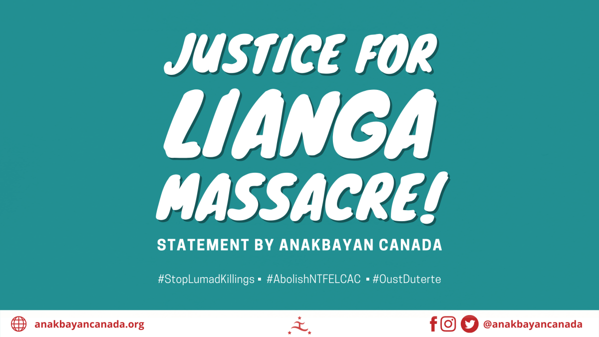 Justice for Lianga Massacre